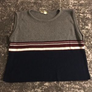 Vintage Knit Sleeveless Top